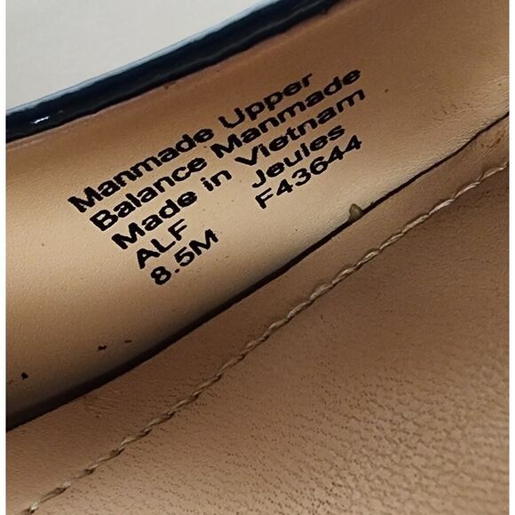 Alfani Women's Teal Step 'N Flex Jeules Faux Patent Leather Pump Shoes Size 8.5M - Picture 10 of 12